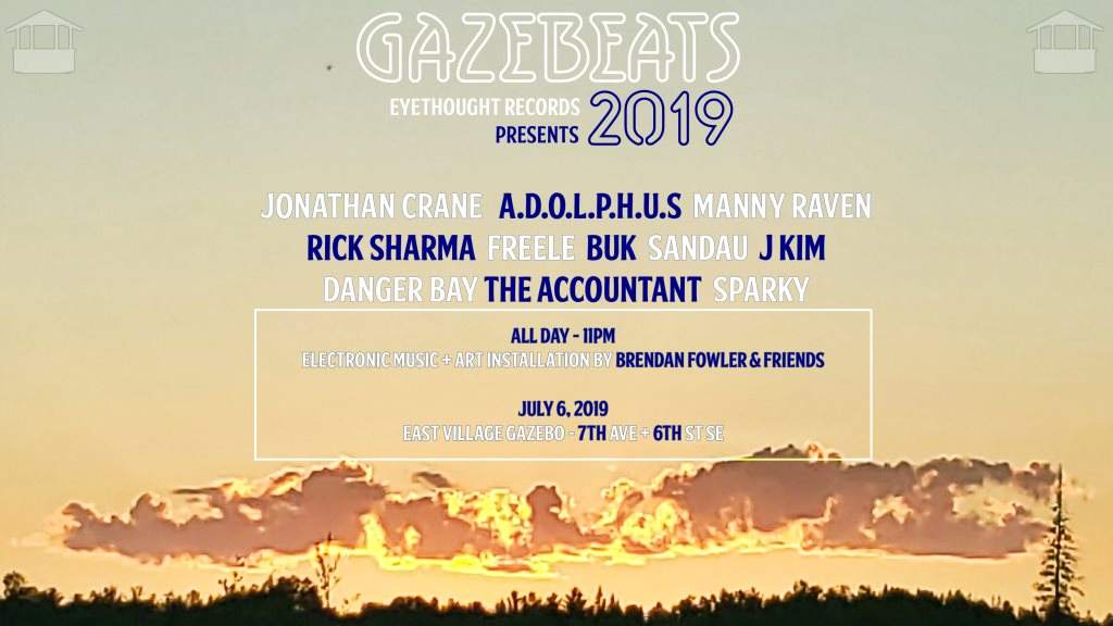 Gazebeats 2019 - フライヤー表