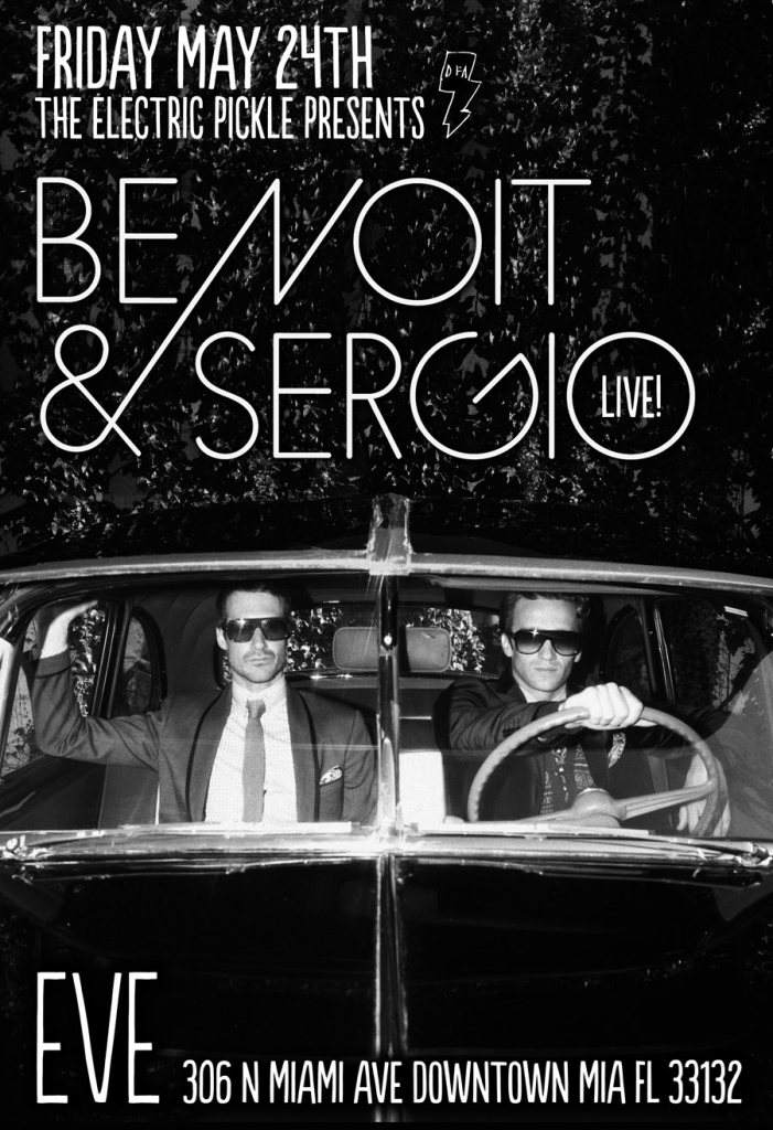 The Electric Pickle presents: Benoit & Sergio - Live - Página frontal