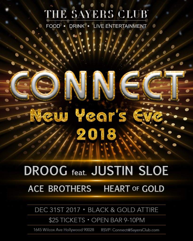 Connect: New Year's Eve - フライヤー表