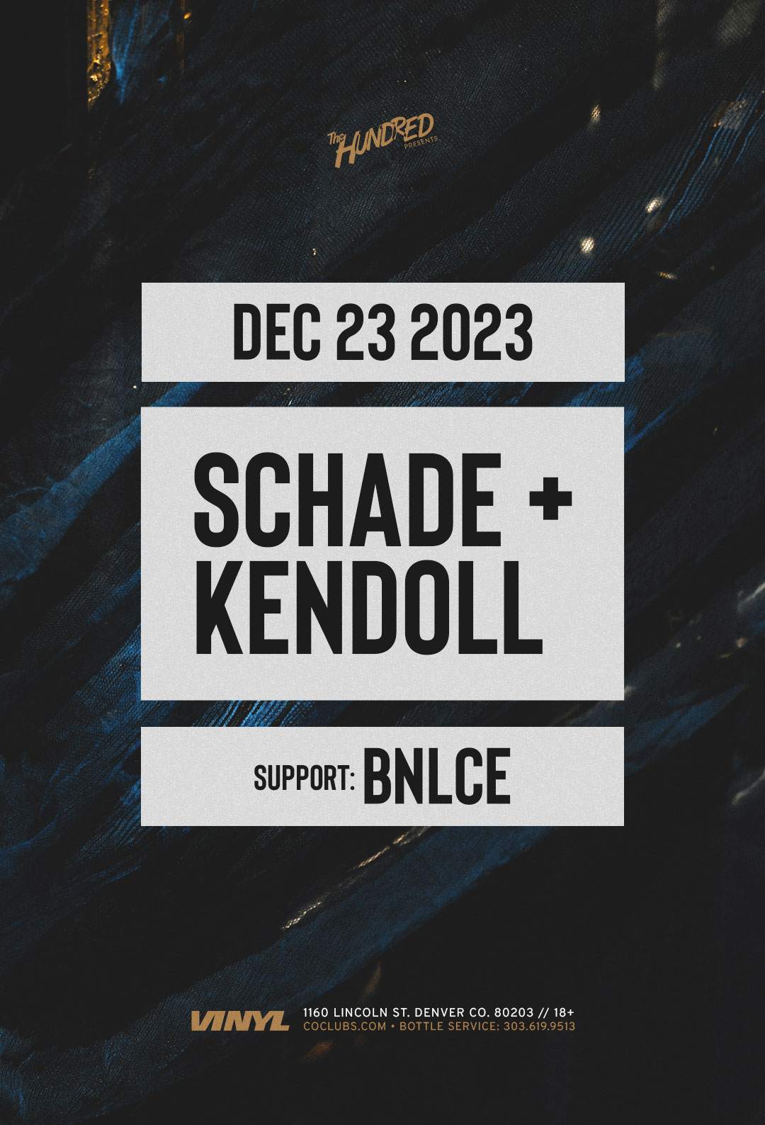 SCHADE + KENDOLL - フライヤー表