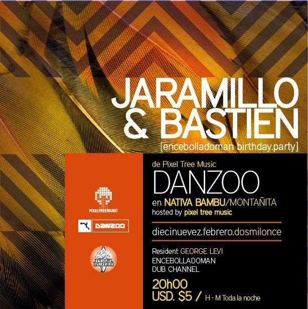 Pixel Tree Music presenta: Jaramillo & Bastien - Página frontal