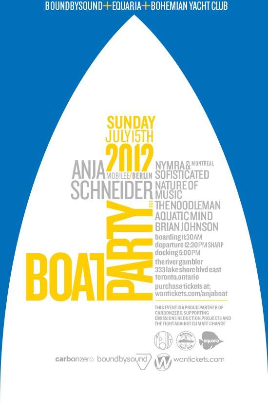 The Anja Schneider Boat Cruise - Página frontal