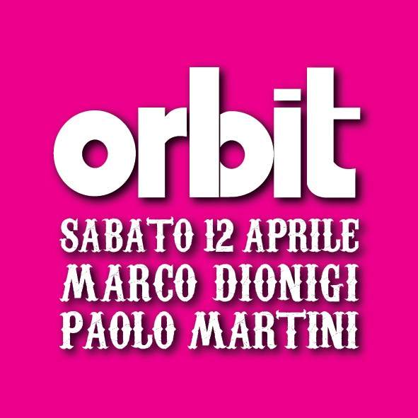 Orbit: Paolo Martini vs Marco Dionigi - Página trasera