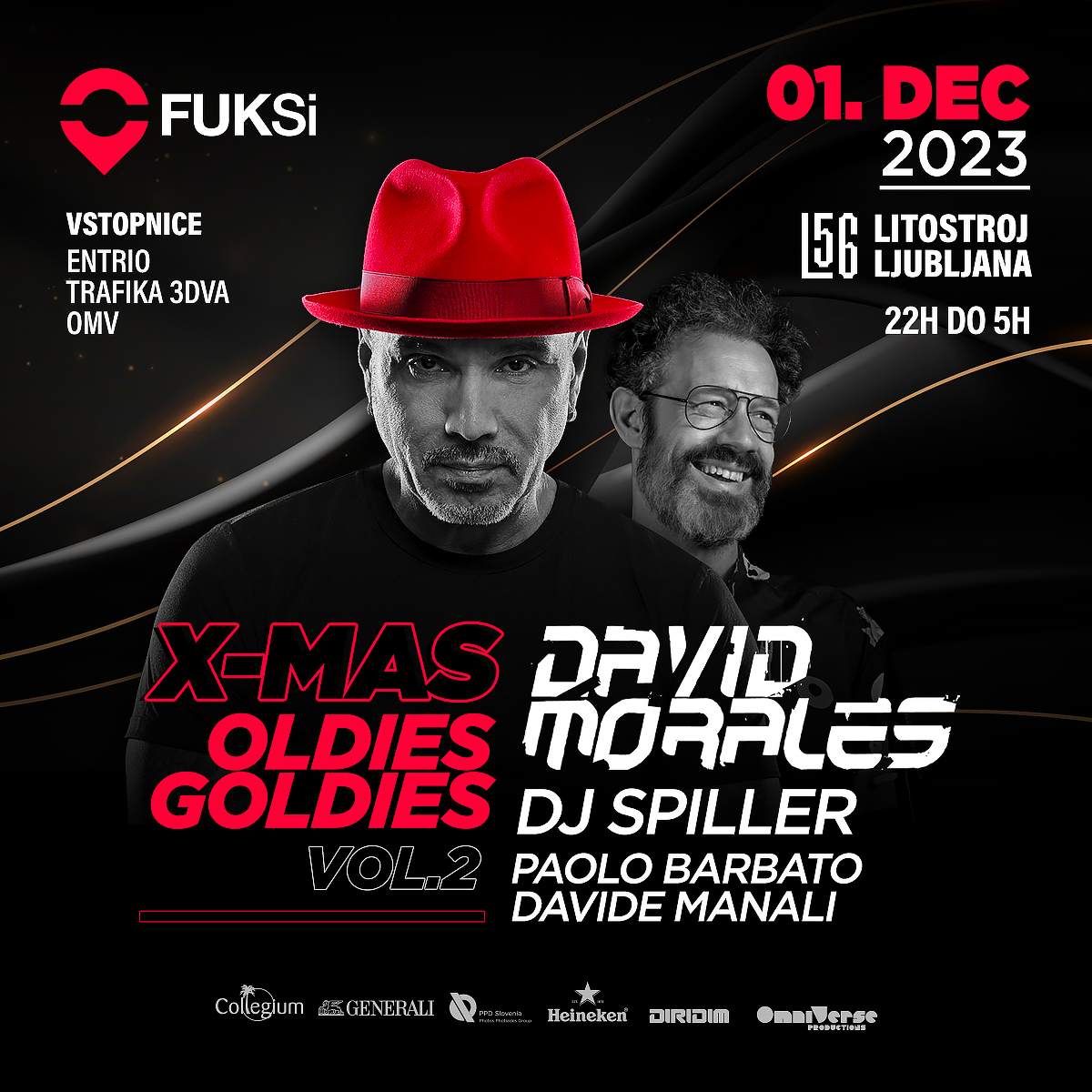 #FUKSi Xmas Oldies Goldies vol. 2 with David Morales & Spiller - Página frontal