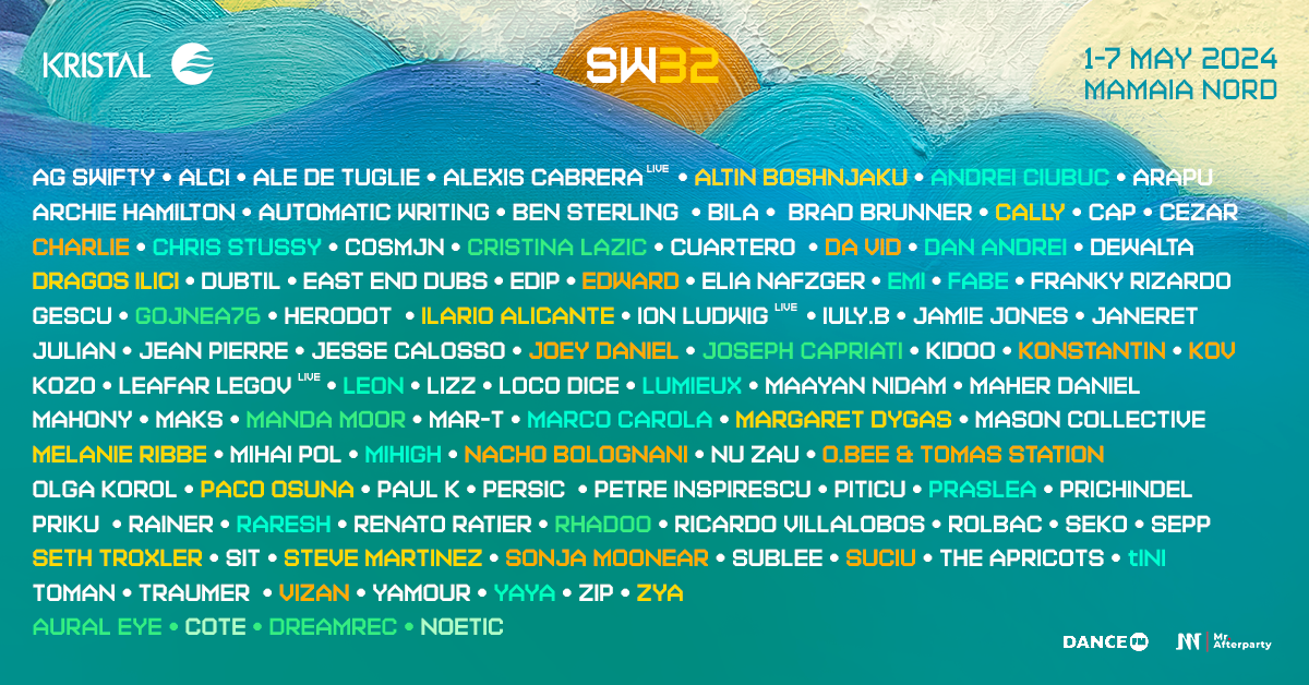 Sunwaves Festival :: SW32 - Spring Edition :: Mamaia Nord - フライヤー裏