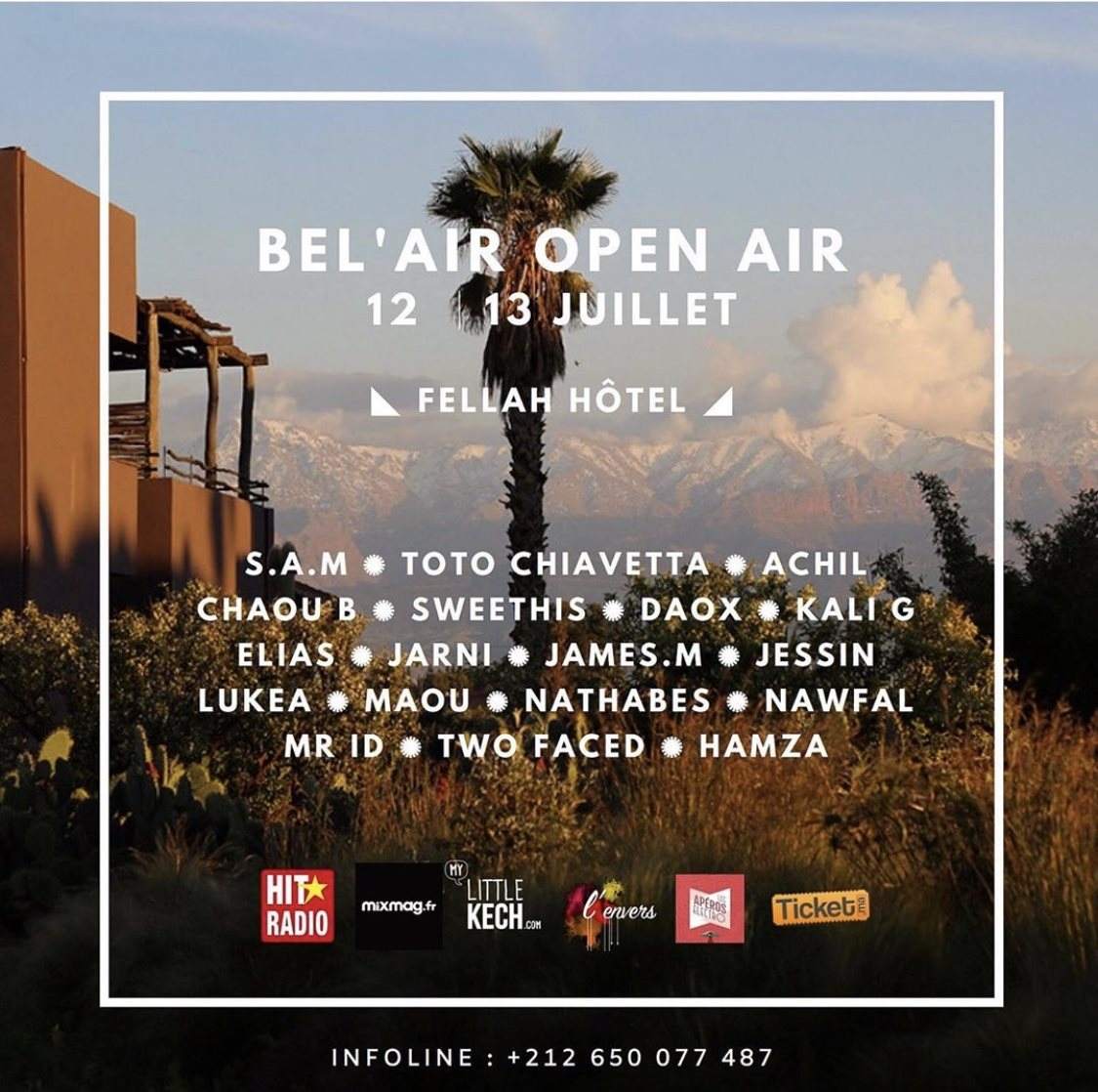 Bel'air Festival 2019 - Página frontal
