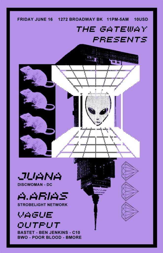 The Gateway Presents Juana / A.Arias / Vague Output - Página frontal