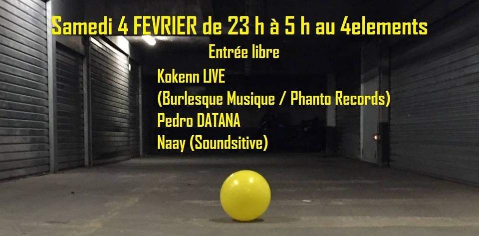 Element Avec Kokenn en Live, Naay & Pedro Datana - Página frontal