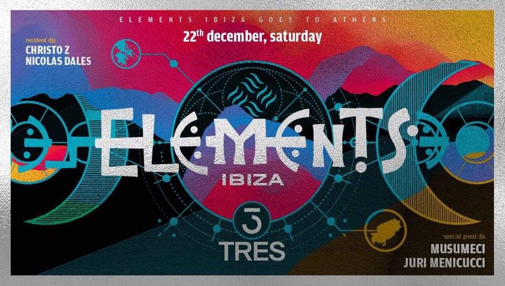 Elements: Ibiza to Athens - フライヤー裏