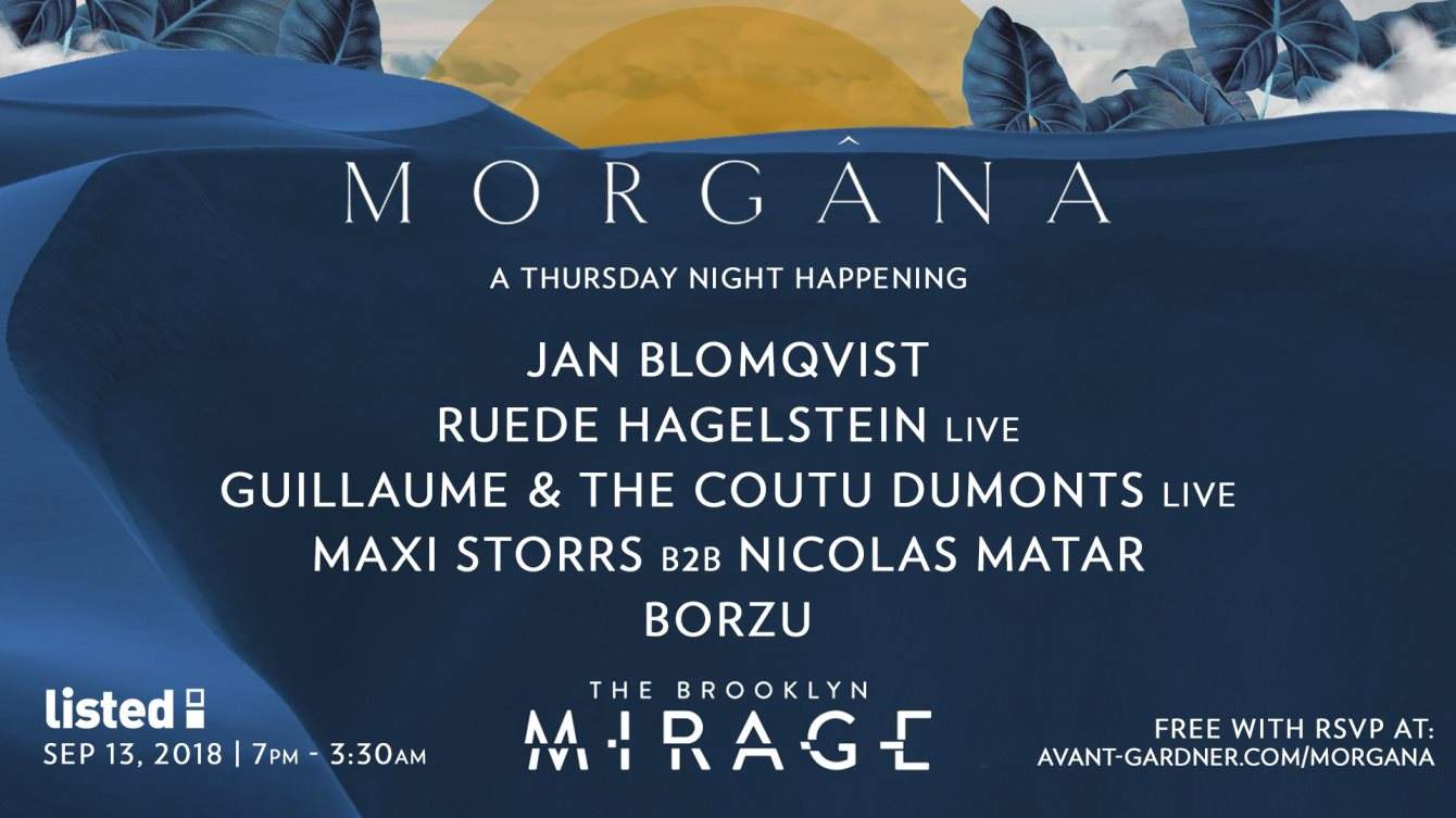Morgana (No Cover): Jan Blomqvist, Ruede Hagelstein, Guillaume & The Coutu Dumonts & More - Página frontal