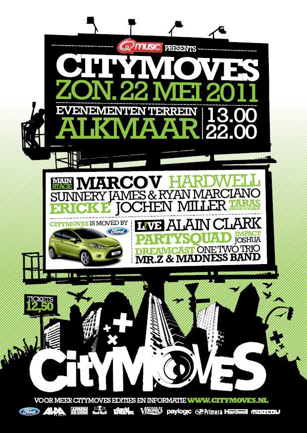 Citymoves - Flyer front