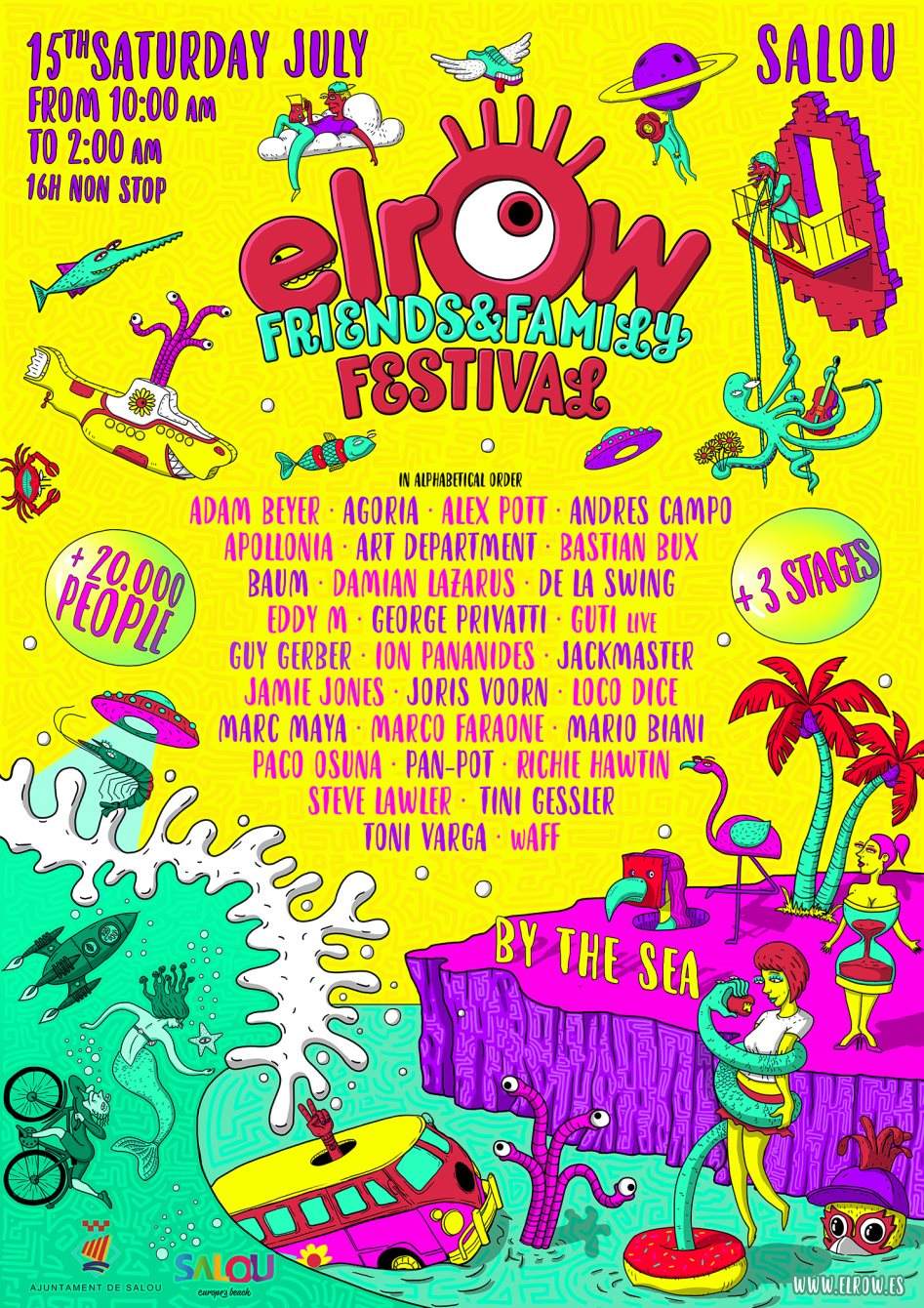 elrow Friends & Family [Cancelled] - Página frontal