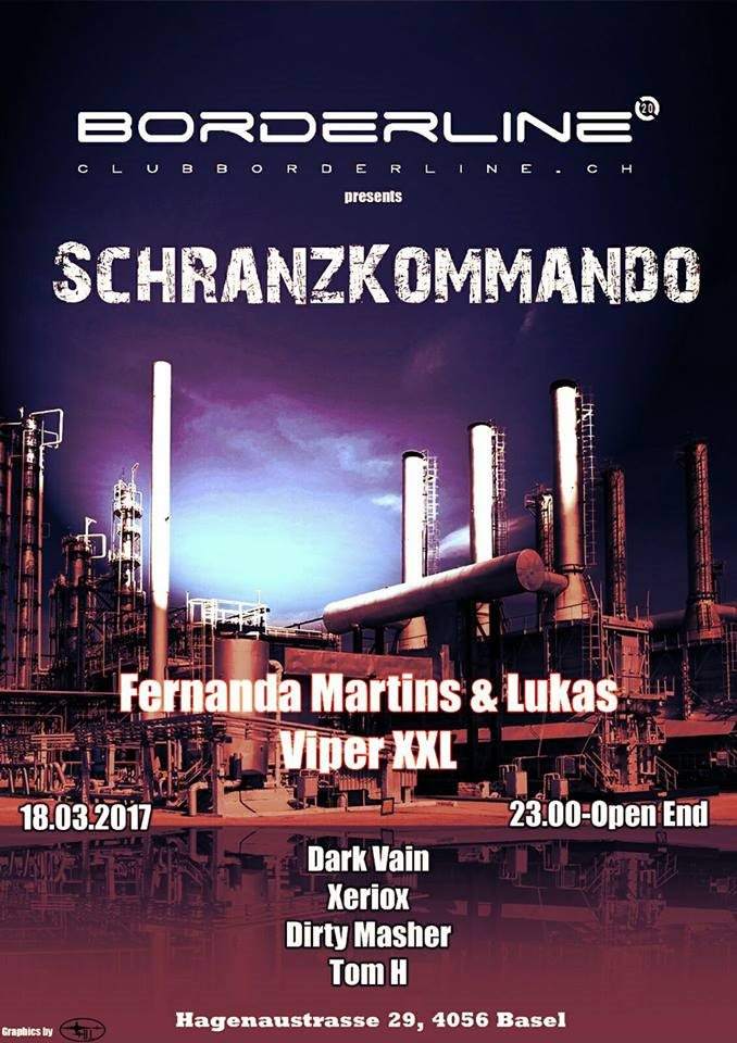 Schranzkommando - フライヤー表