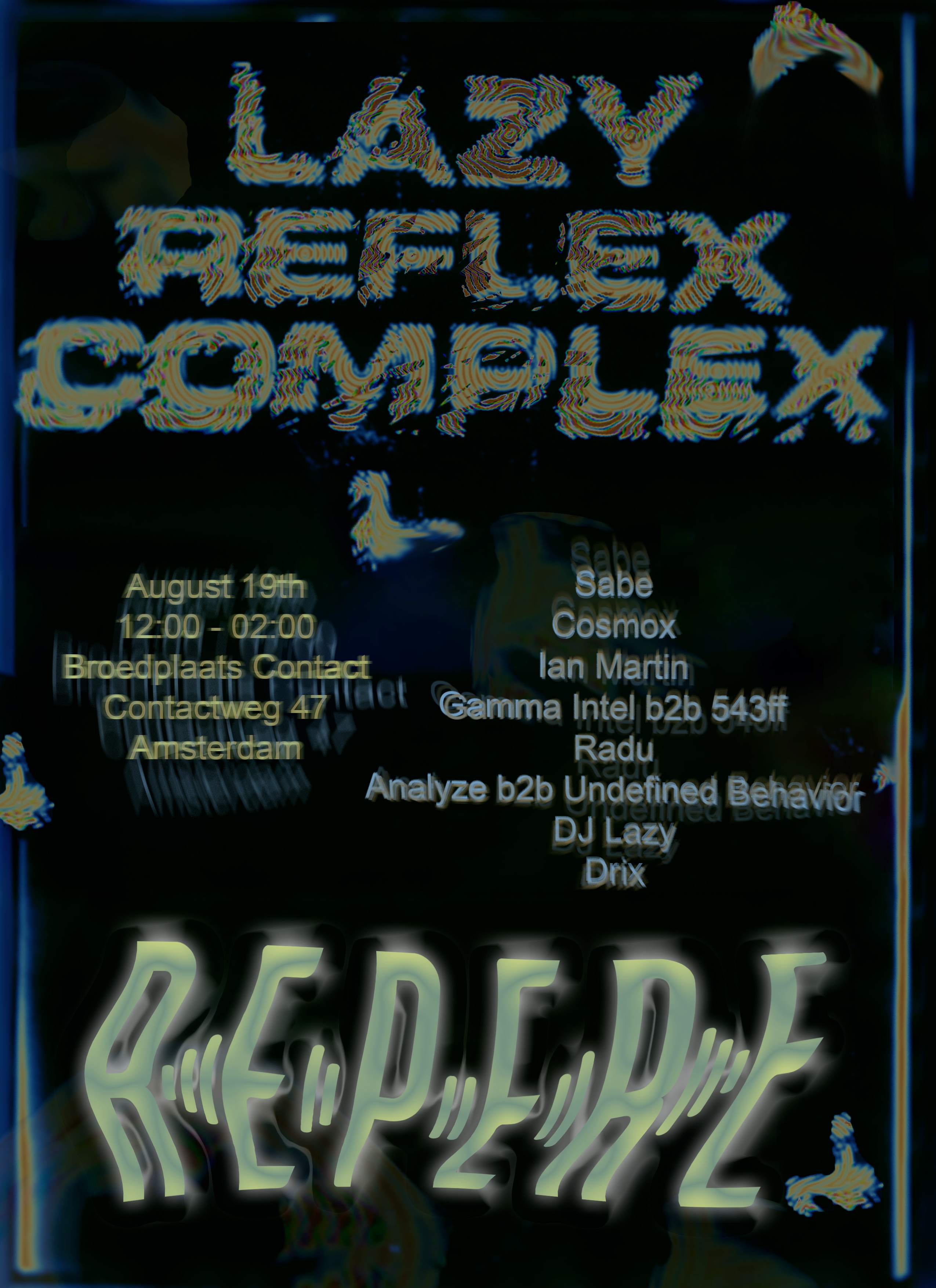 Repere x Lazy Reflex Complex - Página frontal