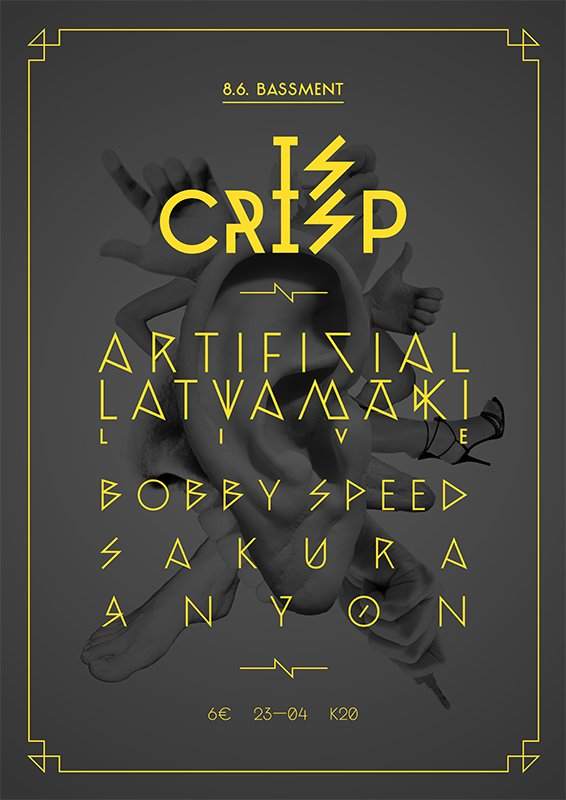 Is Crisp with Artificial Latvamäki - フライヤー表