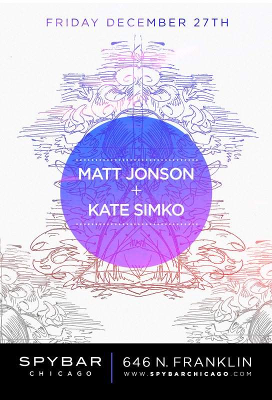 Mathew Jonson - Kate Simko at Spybar - Página frontal