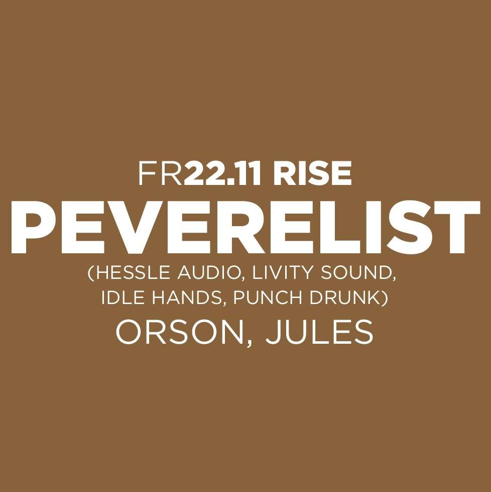 Rise mit Peverelist - Página frontal