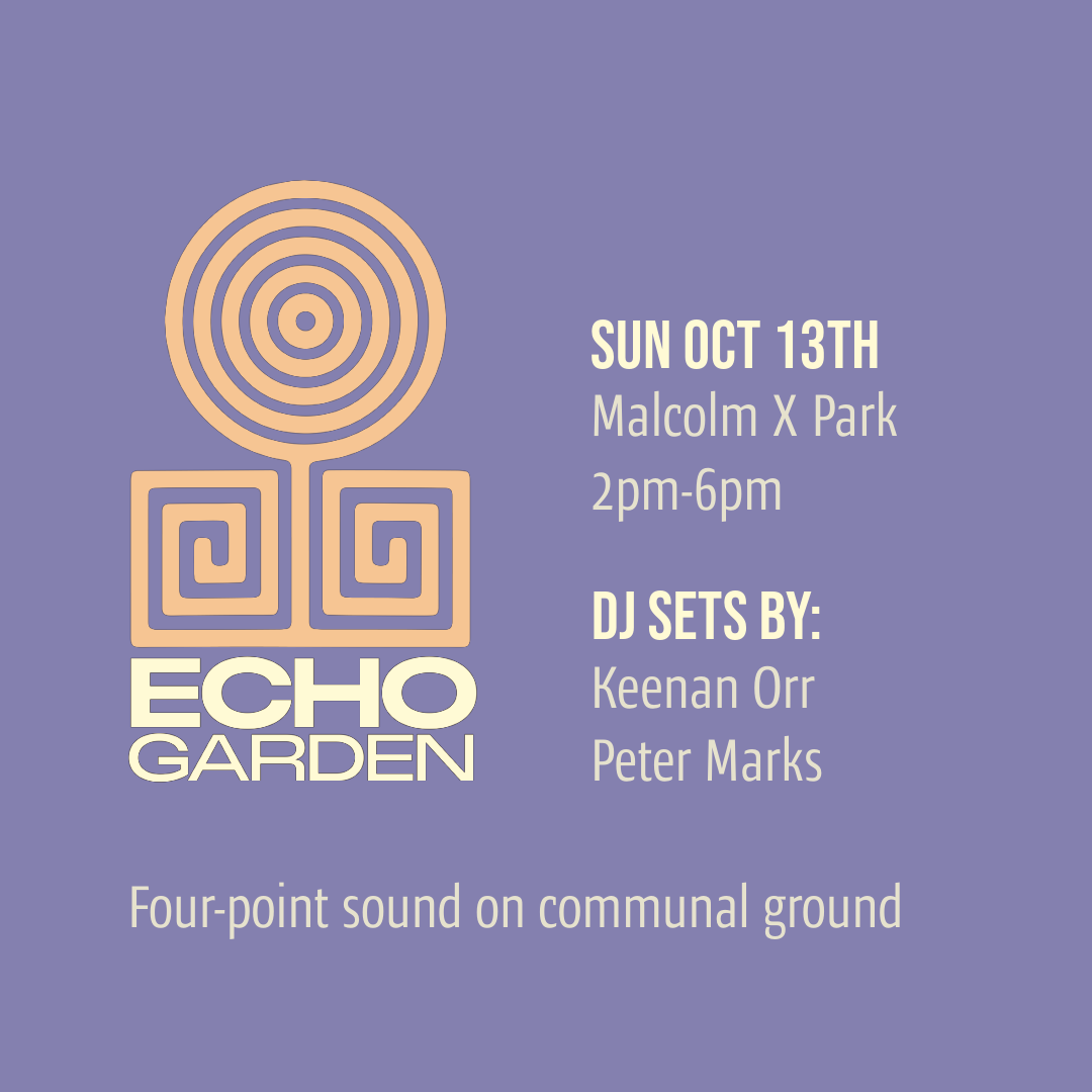 Echo Garden at Malcolm X Park, Washington DC