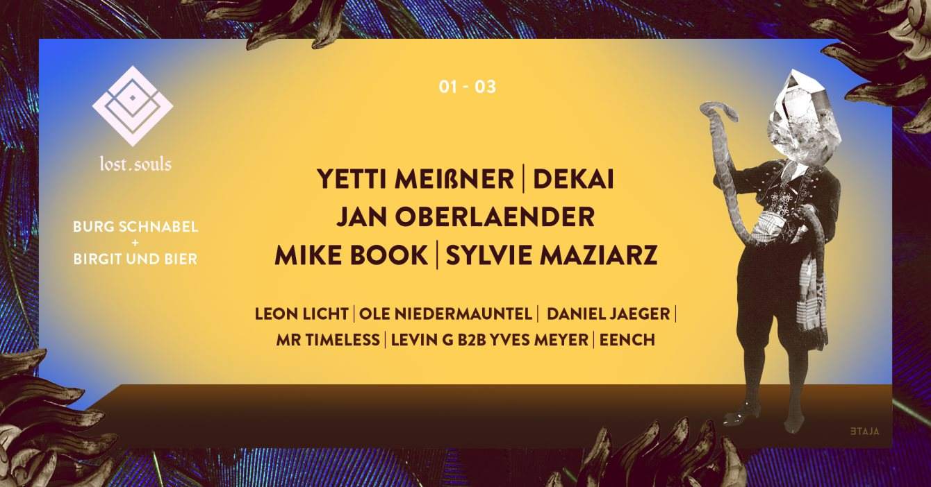 One Year lost.souls with Yetti Meißner, deKai, Leon Licht, Sylvie Maziarz - Página frontal