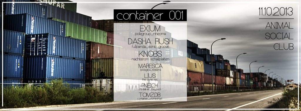 Container 01: Exium Dasha Rush (Live) Knobs (Live) - Página frontal