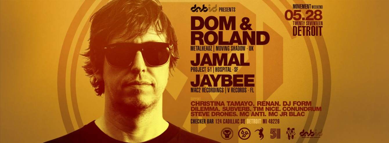 Dnbid presents Dom & Roland, Jamal, Jaybee - Página frontal