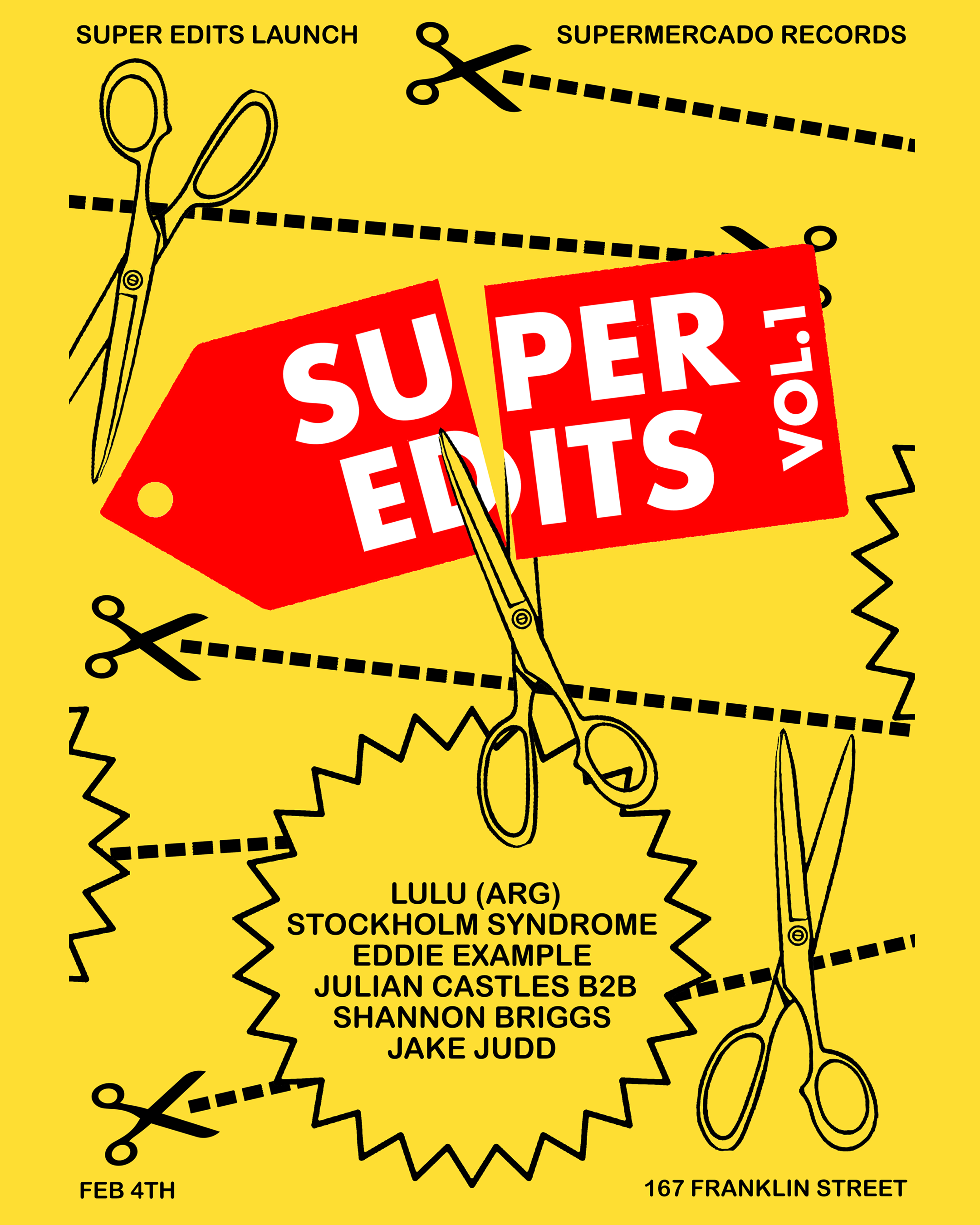 Supermercado - SUPER EDITS LAUNCH PARTY - Página frontal