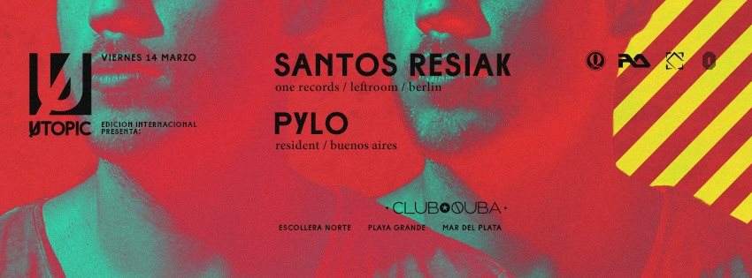 Utopic with Santos Resiak & Pylo - Página frontal