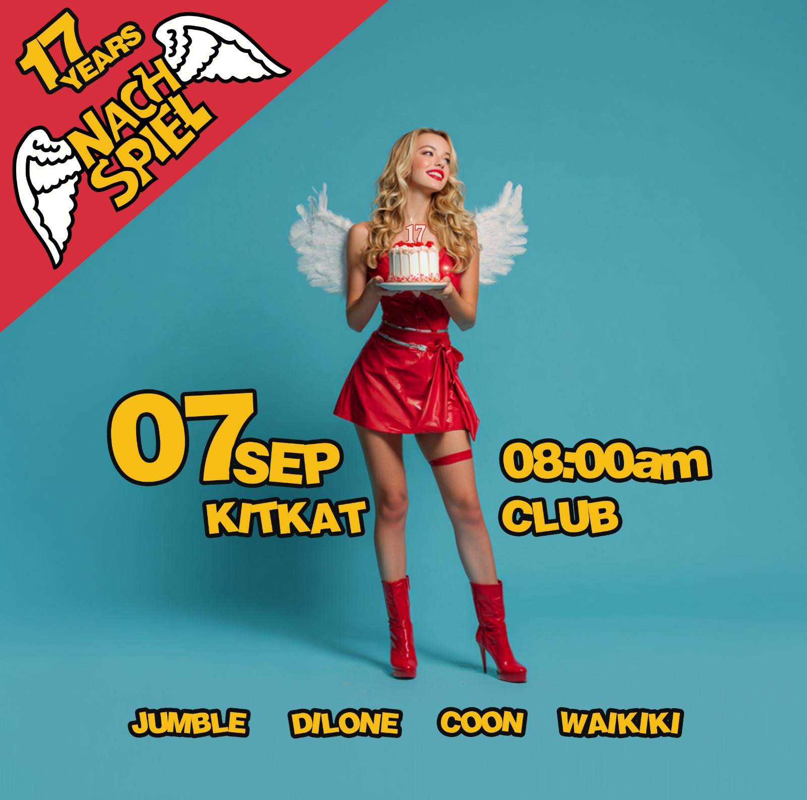Nachspiel (Sex-Positive Day Rave) at KitKatClub, Berlin