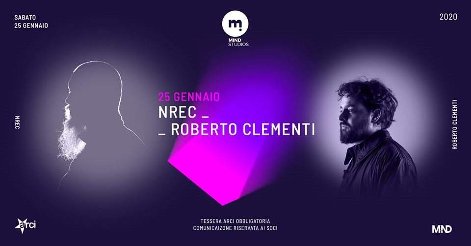 nrec / Roberto Clementi - フライヤー表