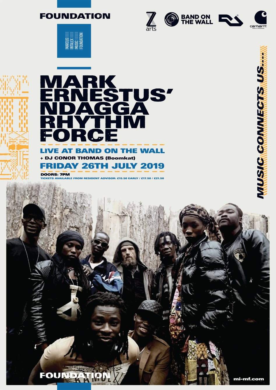 Foundation presents.. Mark Ernestus' Ndagga Rhythm Force [live] - Página frontal