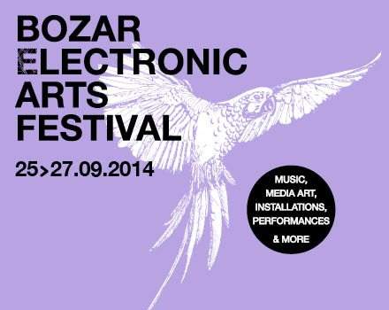 Bozar Electronic Arts Festival 2014 - Página frontal