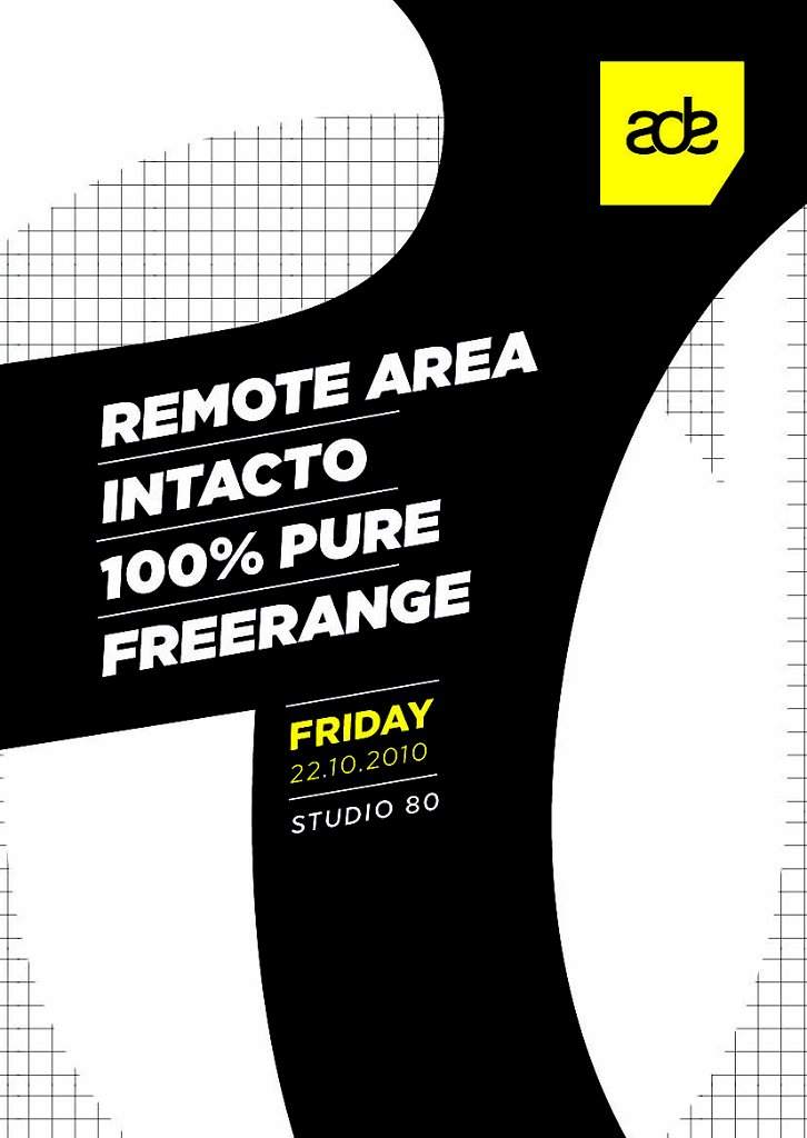 Remote Area / Intacto / 100% Pure & Freerange - フライヤー表