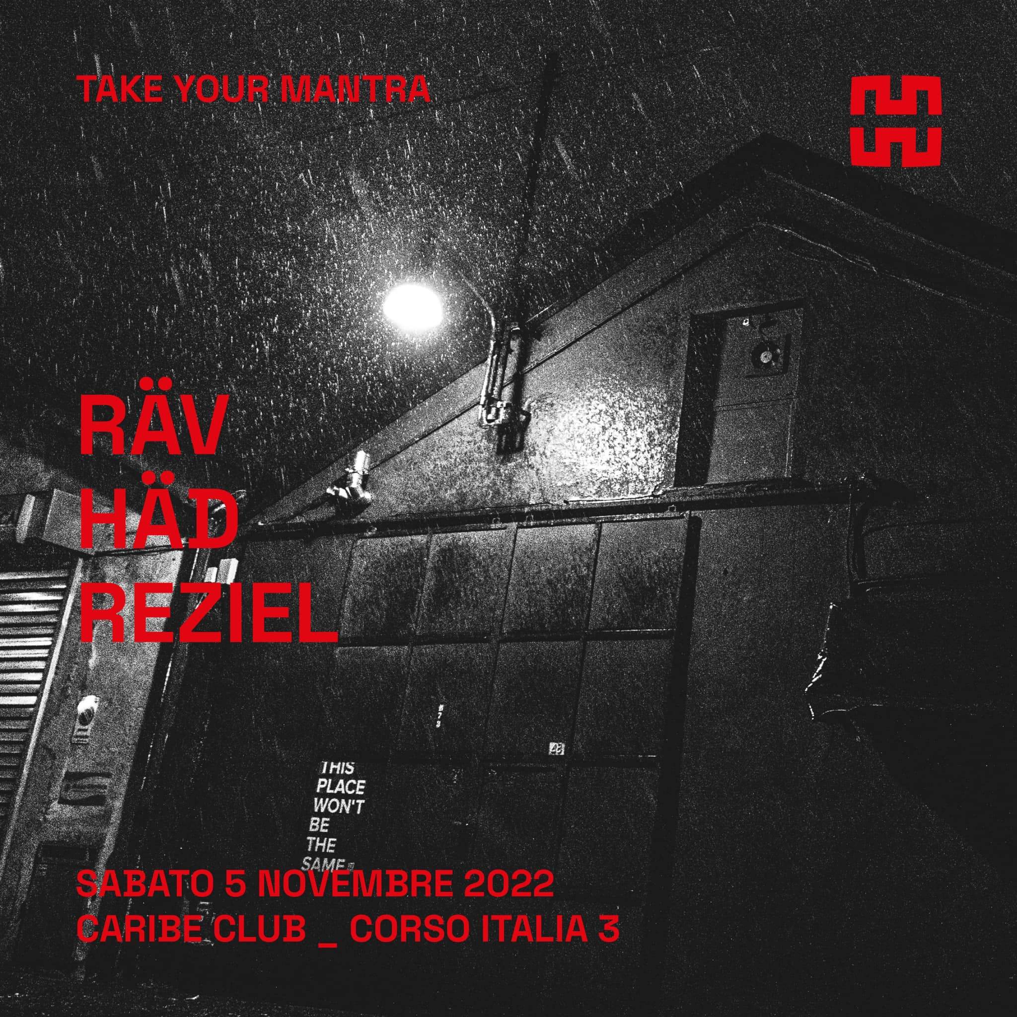 Mantra Club with Räv, Häd & Reziel - Página frontal