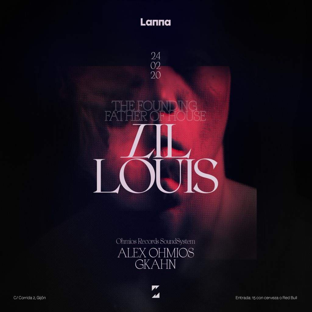 Lanna Club presenta Lil Louis - フライヤー表