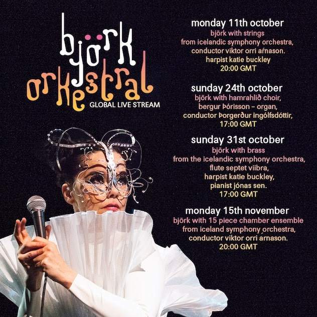 Björk Orkestral - Global Live Stream - Página frontal
