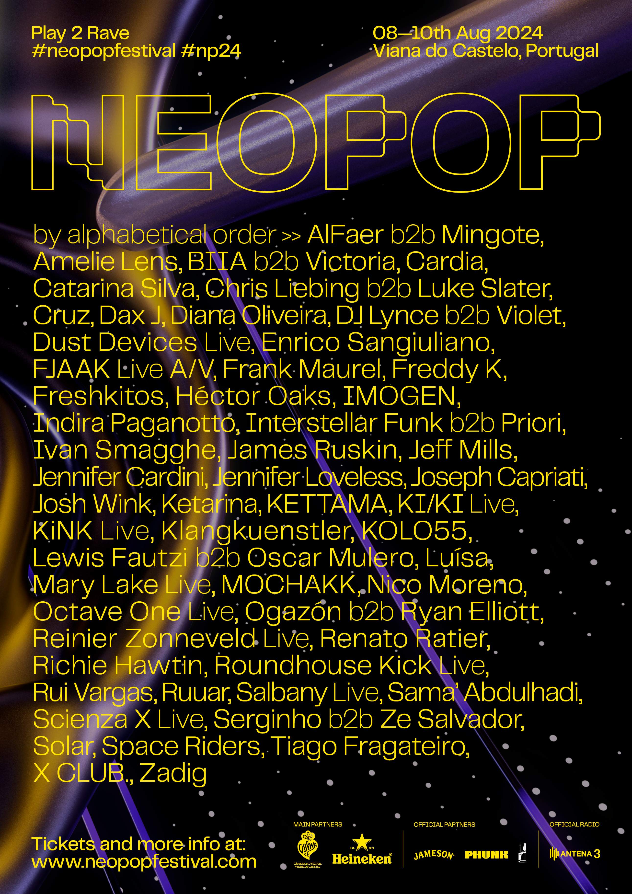 NEOPOP Festival 2024 - Página frontal