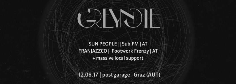 Greynote Invites Sun People and Franjazzco - フライヤー表