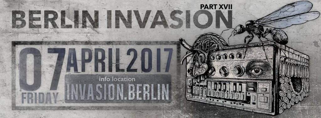 Berlin Invasion Part 17 - フライヤー表