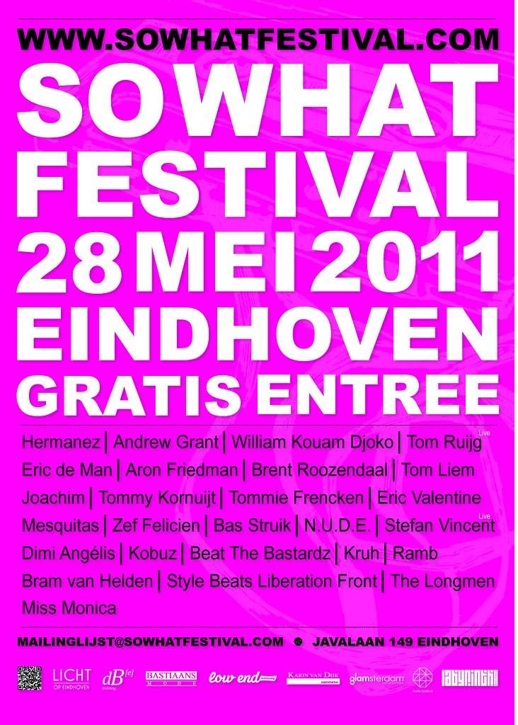 So What Festival 2011 - フライヤー表