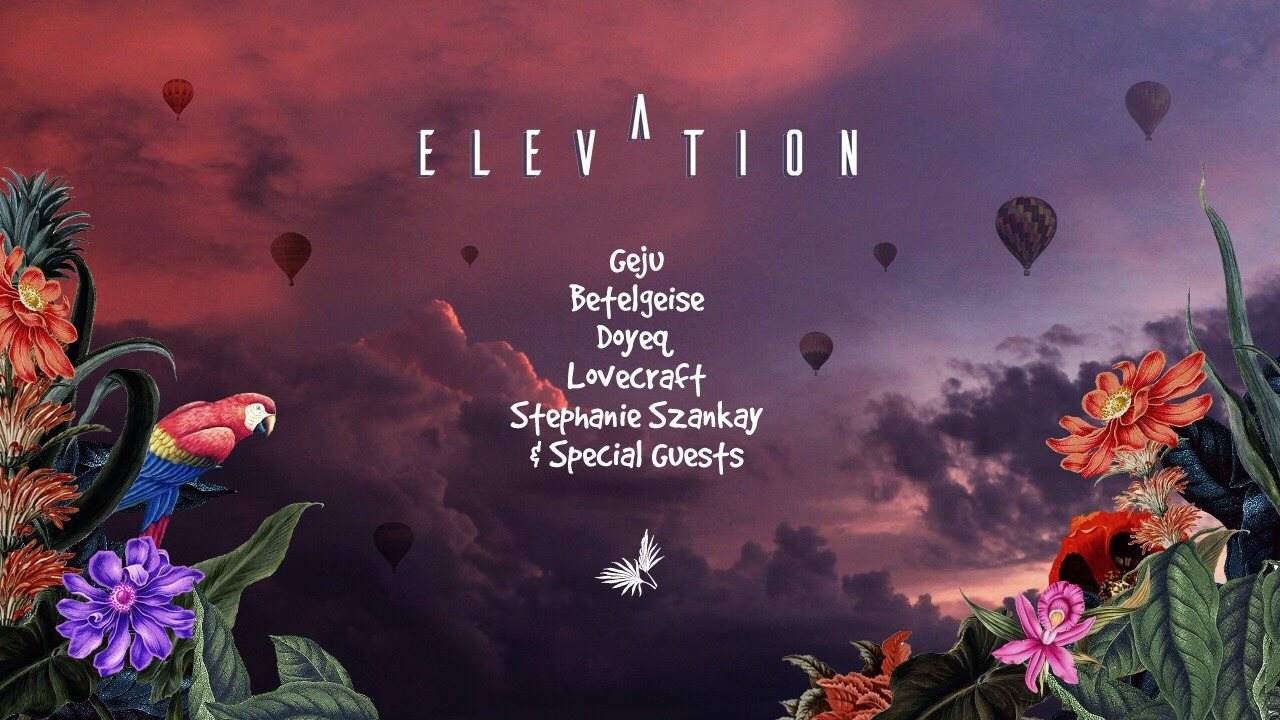 Elevation III: Leveldva Takeover with Yokoo, Geju, Doyeq, Lovecraft & More - フライヤー表