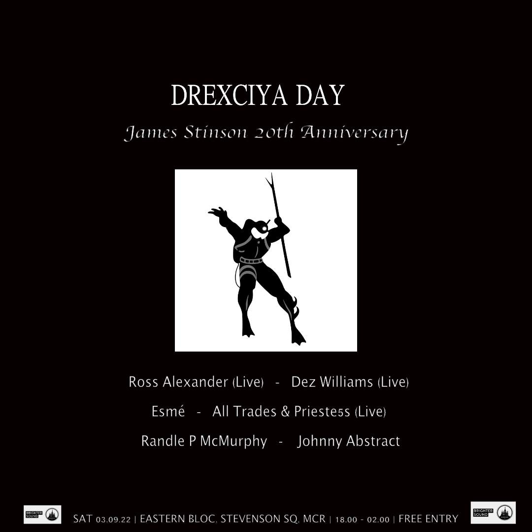 Drexciya Day - James Stinson 20th Anniversary - Página frontal