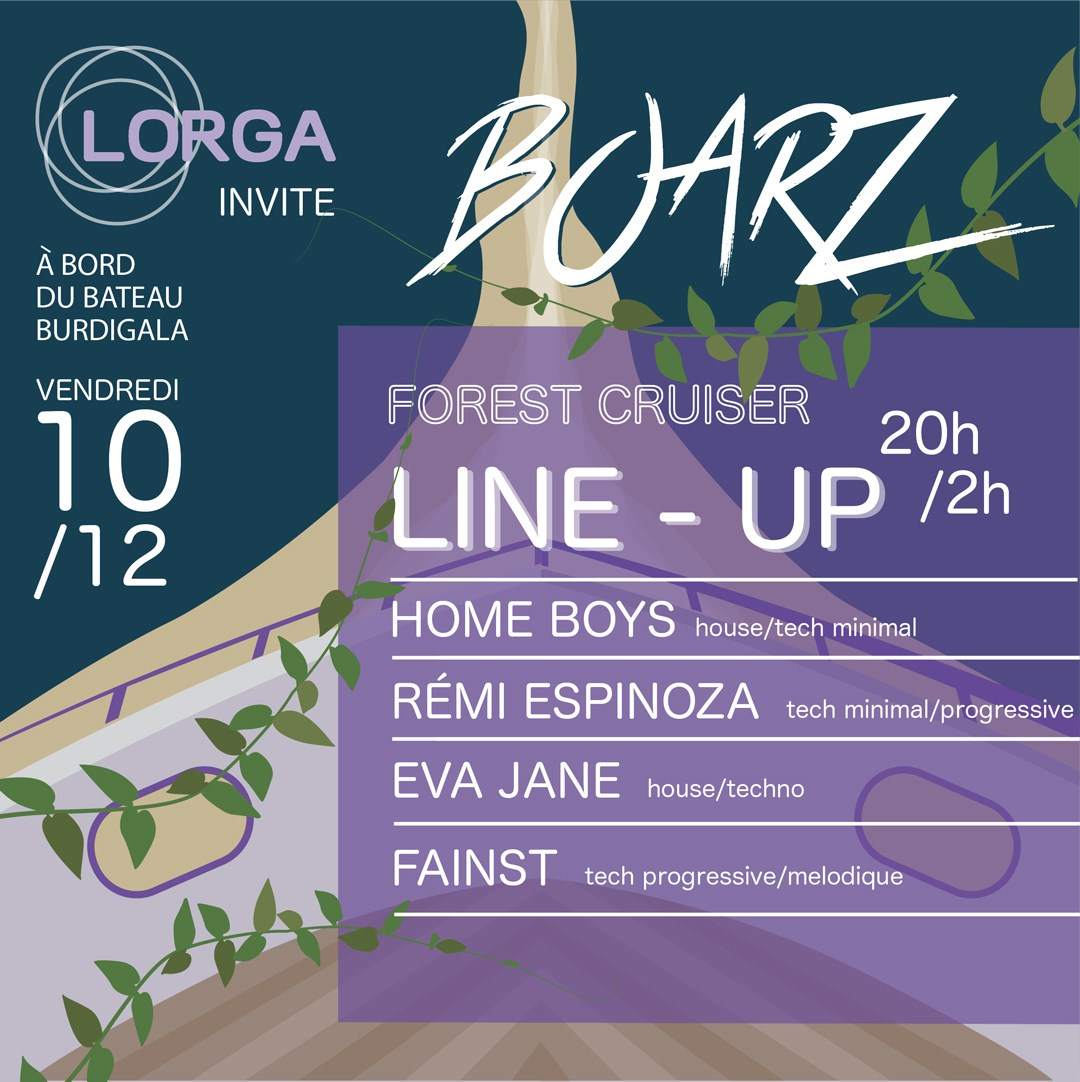 Lorga Invite Boarz Forest Cruiser - Página frontal