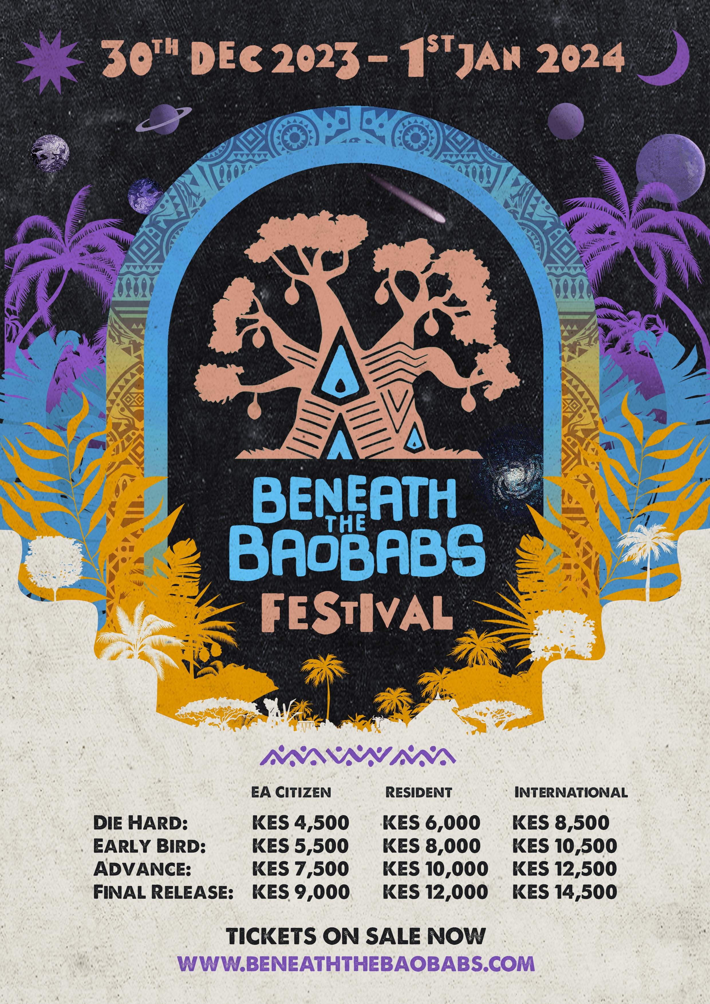 Beneath The Baobabs Festival 2024 - Página frontal