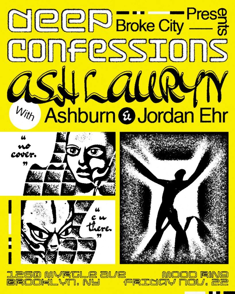 Deep Confessions: Ash Lauryn, Jordan Ehr, Ashburn - Página frontal