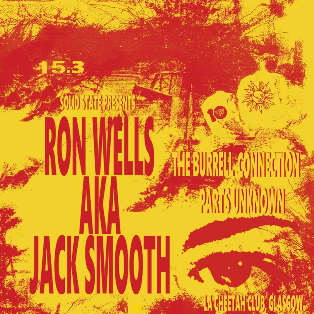 Solid State with Ron Wells aka Jack Smooth - フライヤー表