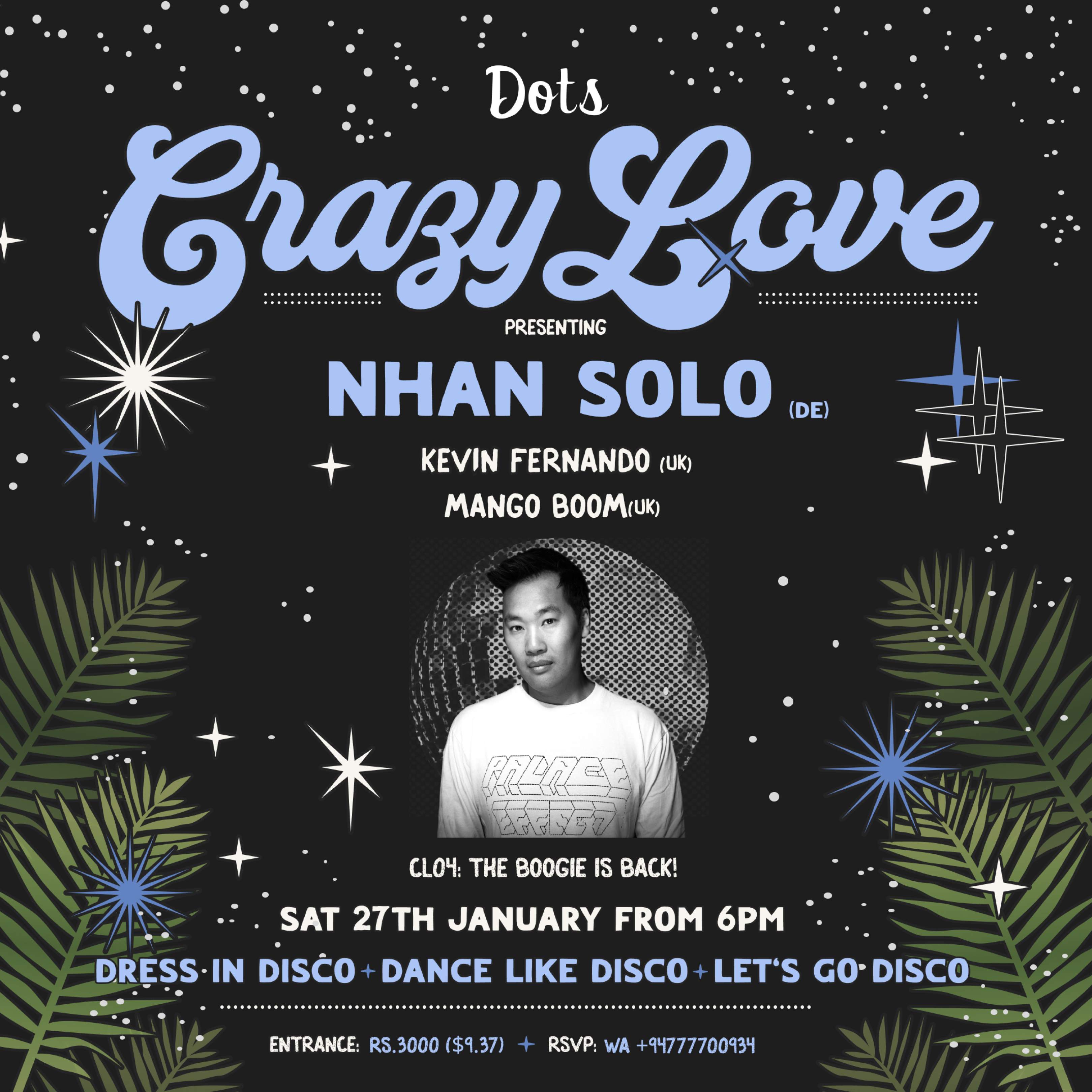 Crazy Love with Nhan Solo - Página frontal