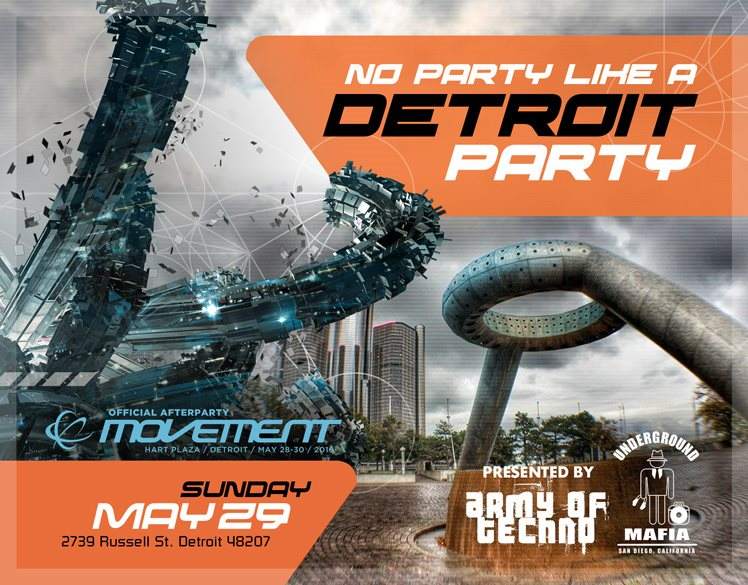 No Party Like a Detroit Party - Página frontal