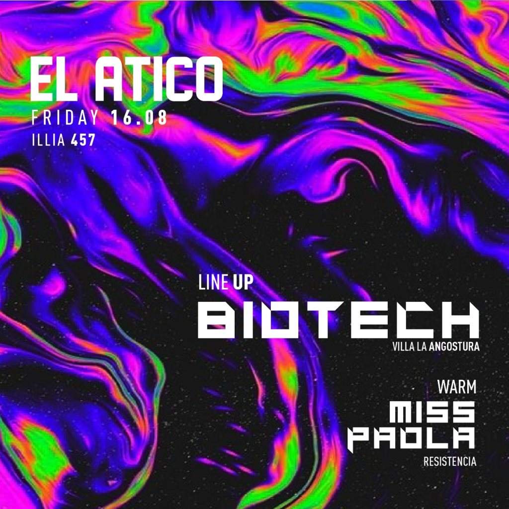 El Atico: Biotech Patagonia - フライヤー表