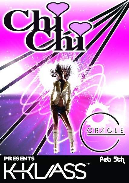 Chi Chi Launch Party - フライヤー表