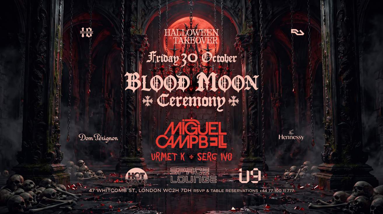 BLOOD MOON CEREMONY with MIGUEL CAMPBELL, URMET K, SERG IVO, RE.KA at ...